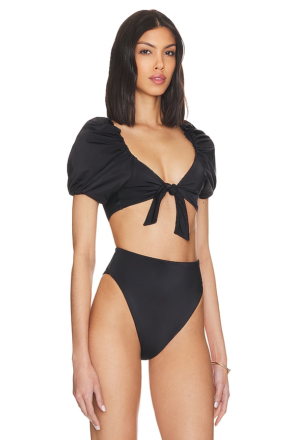 view 2 of 4 HAUT DE MAILLOT DE BAIN MAUDE in Black