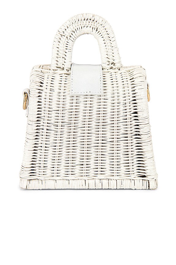 view 2 of 5 BOLSA MINI ANICA in White