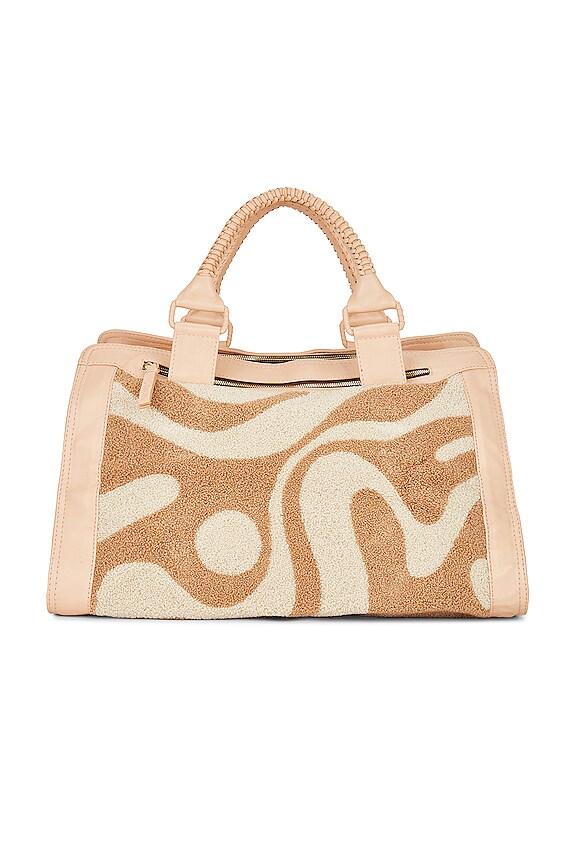 view 2 of 5 Abstract Yin-yang Travel Bag in Multi