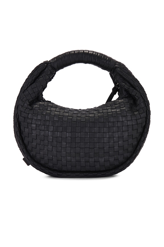 view 2 of 4 BOLSA HOBO PEQUENA SANTIAGO in Black