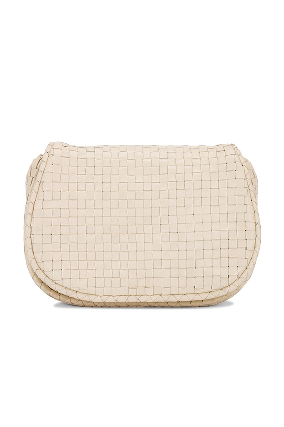 view 2 of 5 Delphine Saddle Bag in Ivory