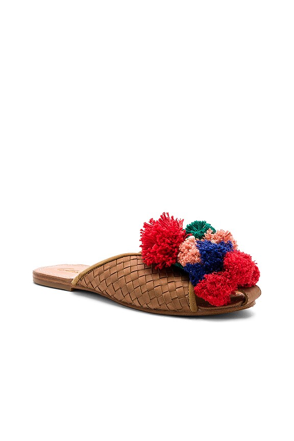 view 2 of 5 X REVOLVE Goldie Slide in Tan & Multi