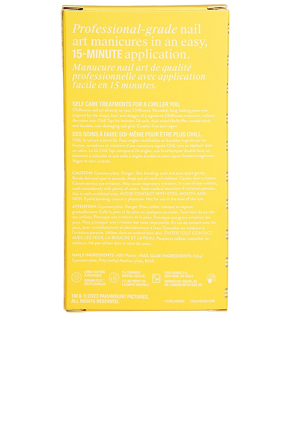 view 2 of 4 UÑAS DE PRESIÓN UGH, AS IF! CHILL TIPS PRESS-ON NAILS in 