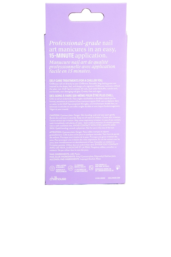 view 2 of 6 Chill Tips Press-Ons in Fifi La Fleur