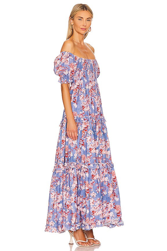 view 2 of 3 ZURI 가운 in Slate Summer Floral