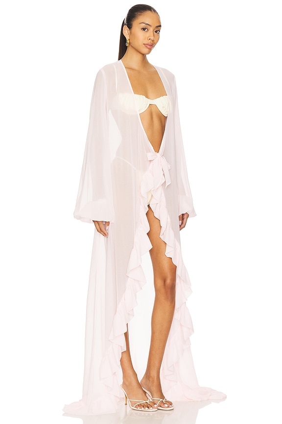 view 2 of 4 ROBE DE PLAGE CHARLIZE in Petal Pink