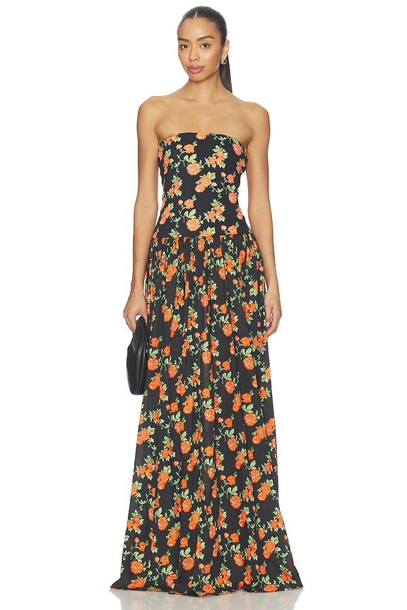 view 2 of 5 MARIANNA ドレス in Black & Red Multi