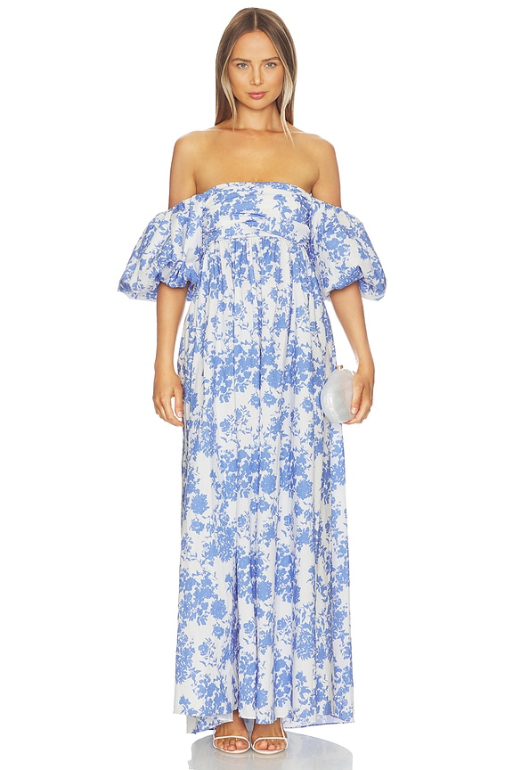 view 1 of 3 VESTIDO EMILIA in White Ultramarine