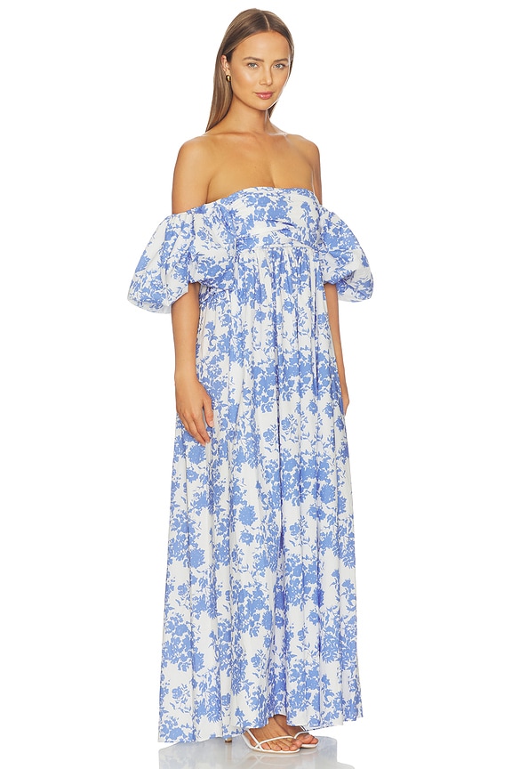 view 2 of 3 VESTIDO EMILIA in White Ultramarine