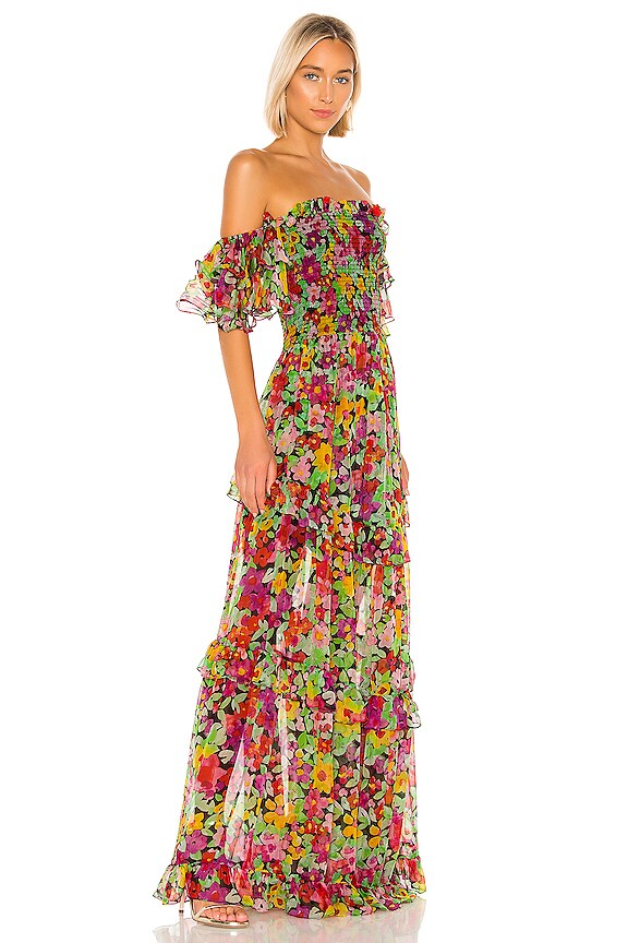 view 2 of 3 Celeste Maxi Dress in Black Multi