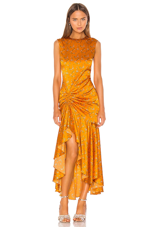 view 1 of 4 Lonnie Dress in Tangerine