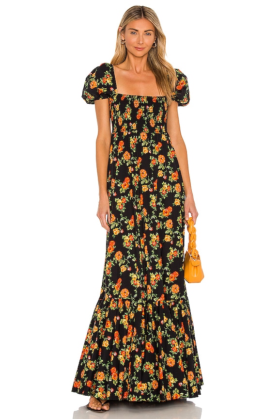 view 1 of 3 Gianna Dress in Black Multi Vacation Floral