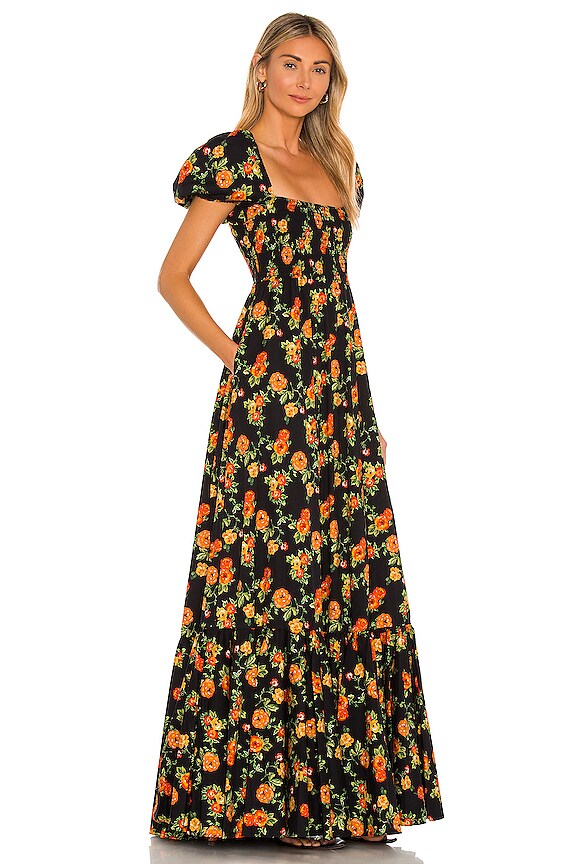 view 2 of 3 Gianna Dress in Black Multi Vacation Floral