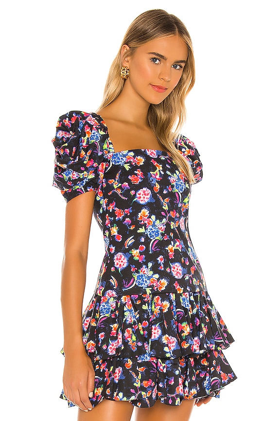 view 2 of 4 Eliana Top in Black Multi