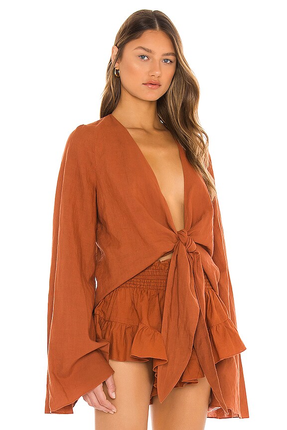 view 2 of 4 Dune Cover Up in Rust