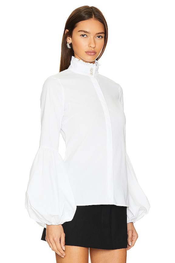view 2 of 4 BLUSA JACQUELINE in White