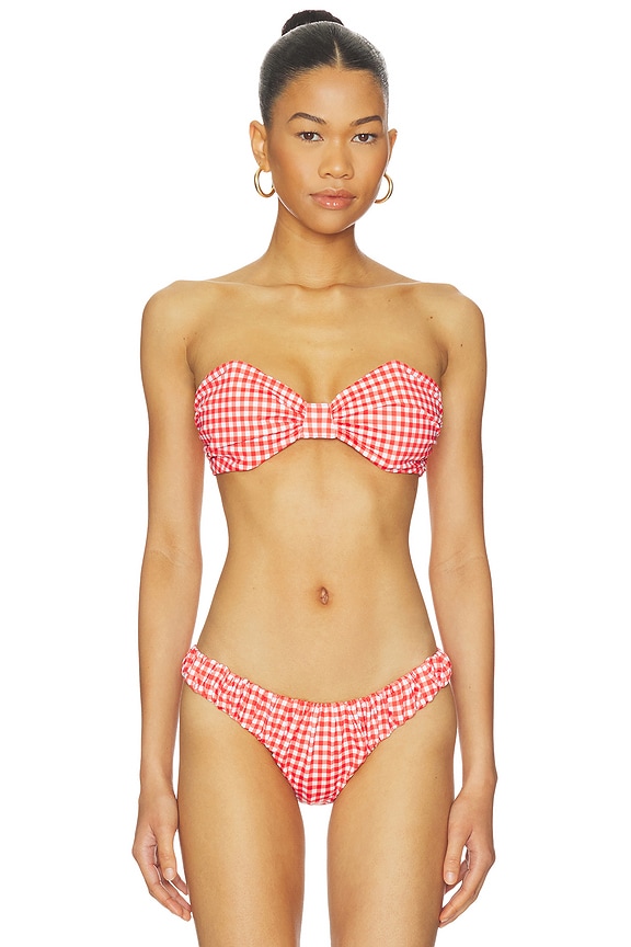 view 1 of 5 TOP BIKINI MARIA in Red