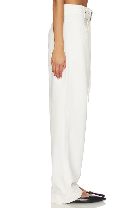 view 2 of 6 Deni Wide Leg Jeans in Ivory