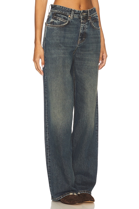 view 2 of 6 Nikka Wide Leg Jeans in Dark Blue