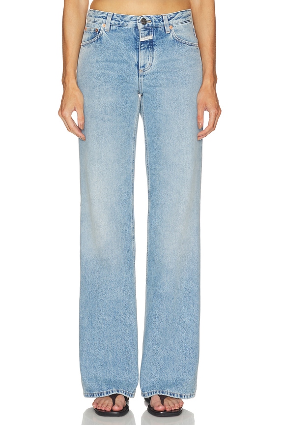 view 1 of 6 Gillian Jeans in Light Blue