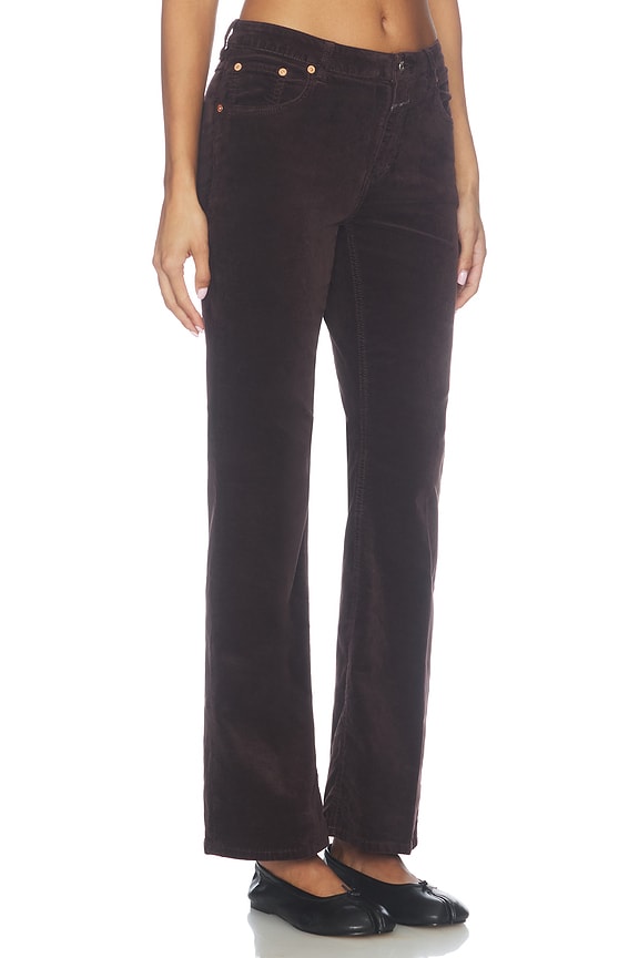 view 2 of 6 Jovanna Bootcut Jeans in Cinder Brown