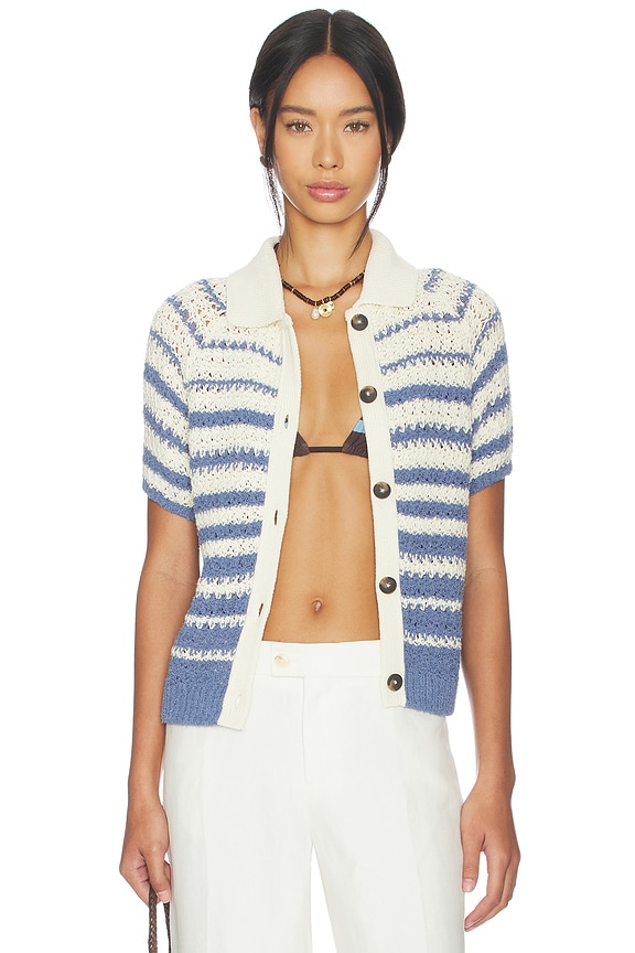 view 2 of 5 CÁRDIGAN in Stone Blue