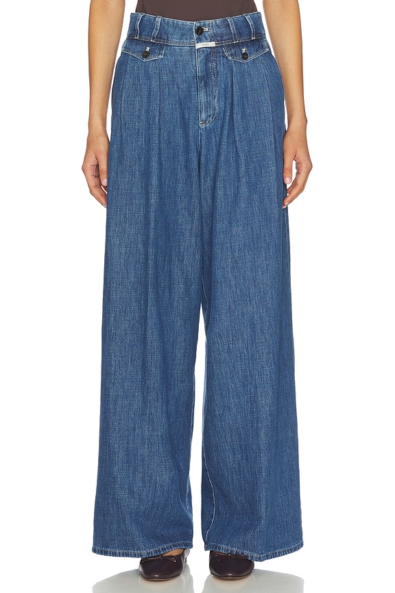 view 1 of 7 JAMBES LARGES WENDA in Light Blue