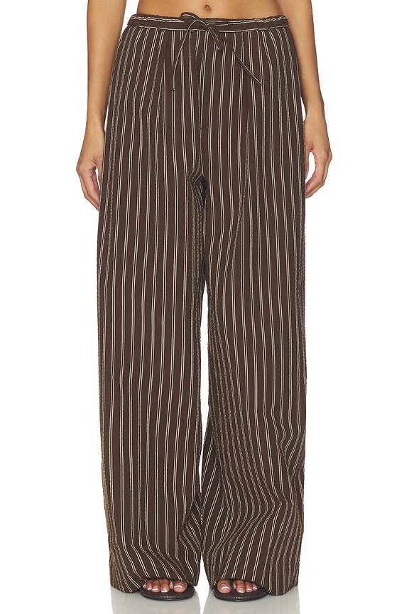 view 1 of 6 PANTALONES WYNSTON in Maple Brown