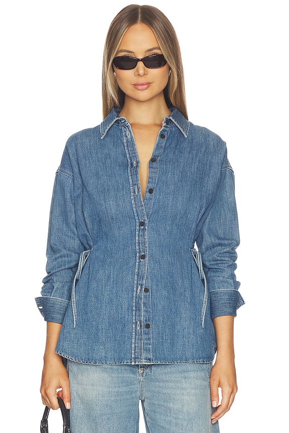 view 1 of 5 CAMISA in Mid Blue