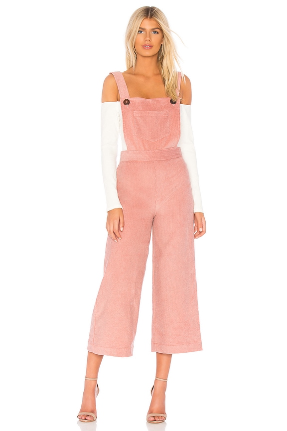 view 1 of 3 Edison Overalls in Mauve