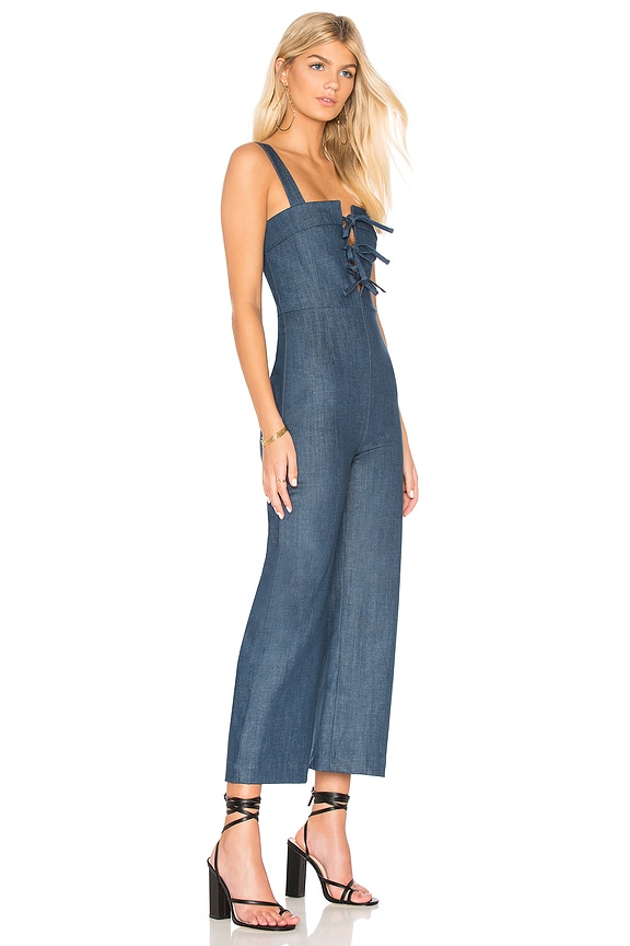 view 2 of 3 Darcie Jumpsuit in Marina Denim
