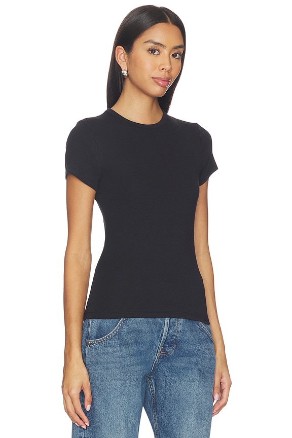 view 2 of 4 T-SHIRT MORGAN in Black