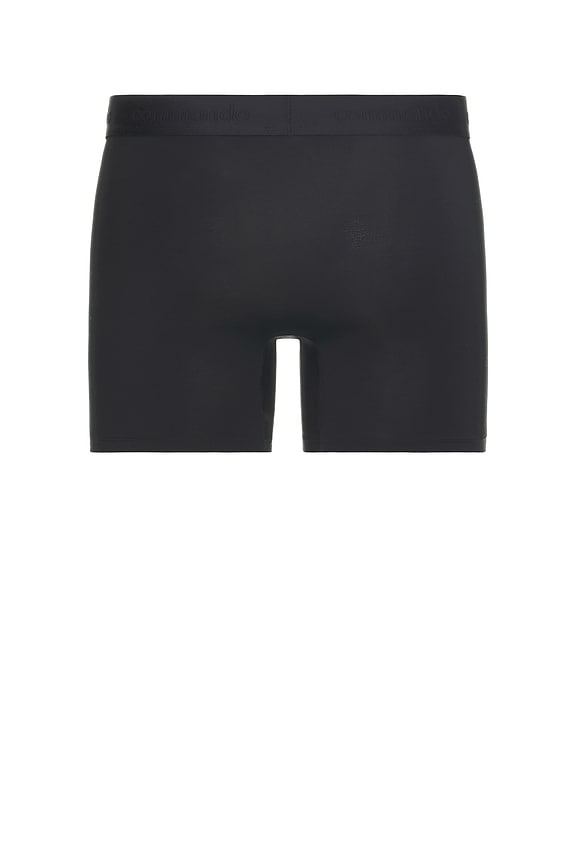 view 2 of 2 Micro Modal Modern Fit Boxer Brief in Black