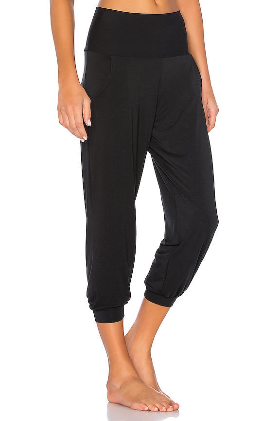 view 2 of 4 Butter High Rise Jogger in Black in Midnight