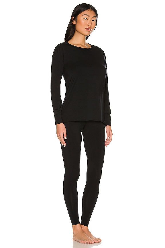 view 2 of 3 Weekend PJ Set in Black