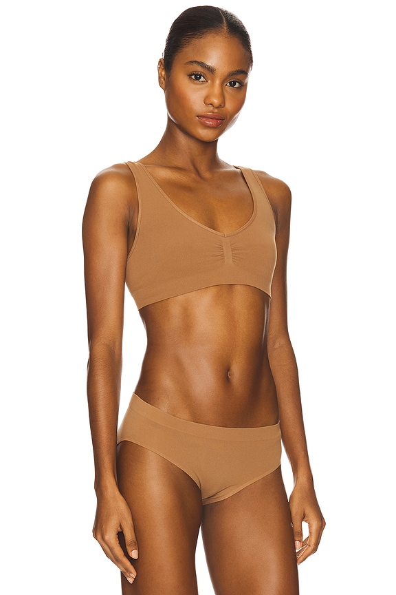 view 2 of 4 Ballet Body Bralette in Cocoa