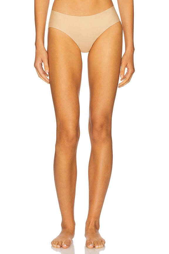 view 2 of 5 3 Pack Cotton Bikini in Beige