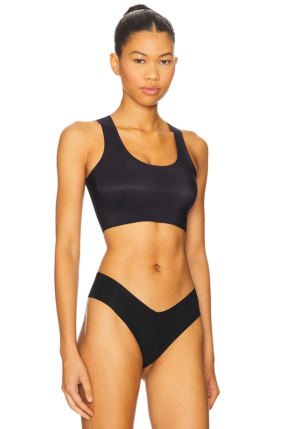 view 2 of 4 Zone Smoothing Bralette in Black