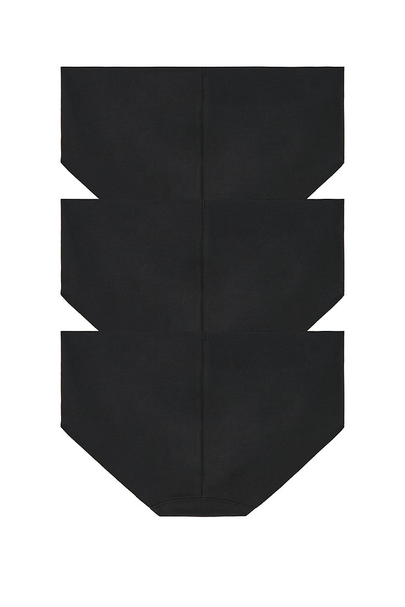 view 2 of 2 Cotton Bikini 3-pack in Black