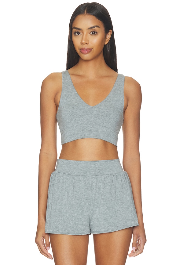 view 1 of 4 Butter Comfy Bralette in Heathered Gray