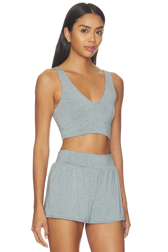 view 2 of 4 Butter Comfy Bralette in Heathered Gray