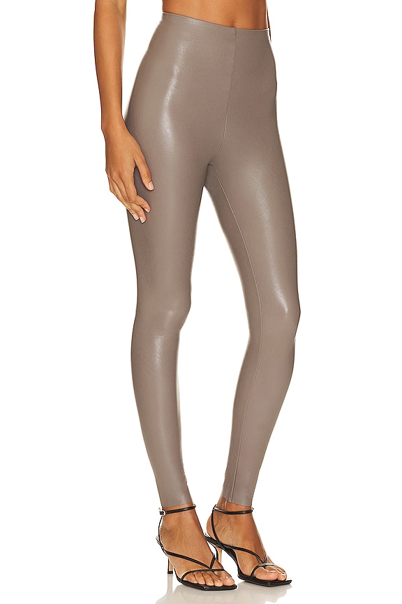 view 2 of 4 Faux Leather Legging in Ash