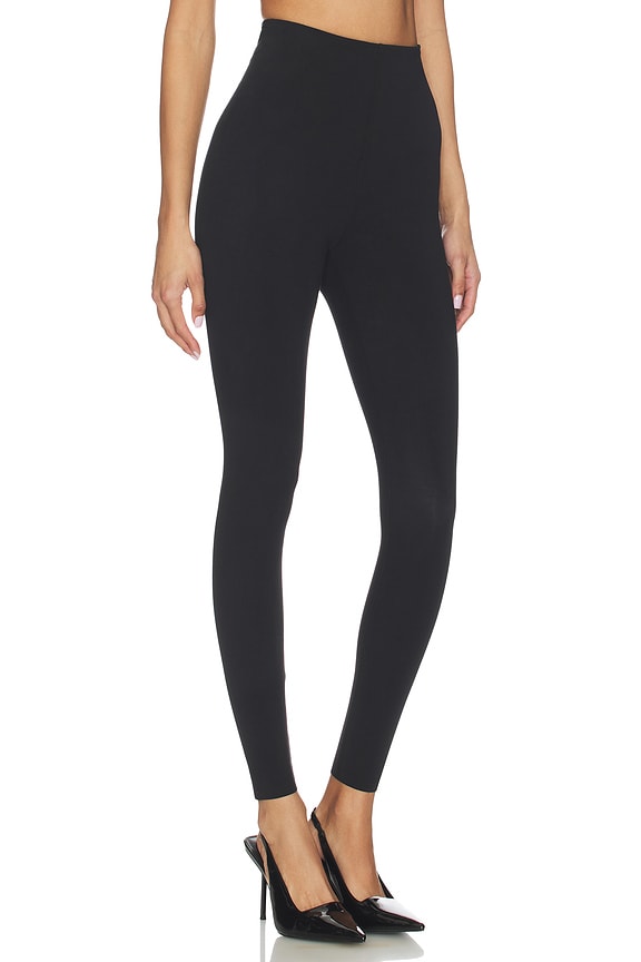 view 2 of 6 Cotton Legging in Black