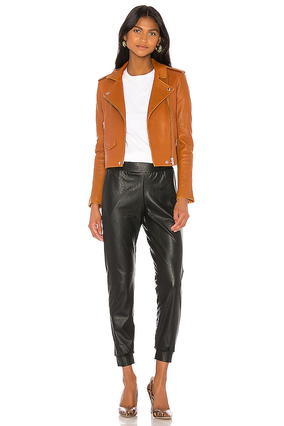 Ready For Combat Leather Joggers main image 1