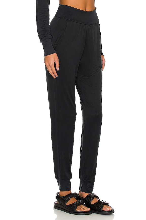 view 2 of 4 Vegan Silk Jogger in Black