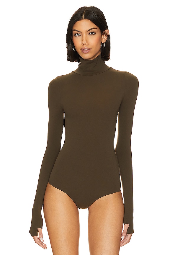 view 2 of 5 Ballet Turtleneck Bodysuit in Cadet