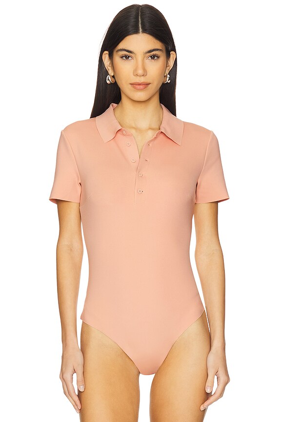 view 2 of 5 ポロボディスーツ in Desert Rose
