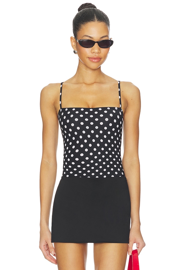 view 1 of 5 Classic Camisole Top in Polka Dot