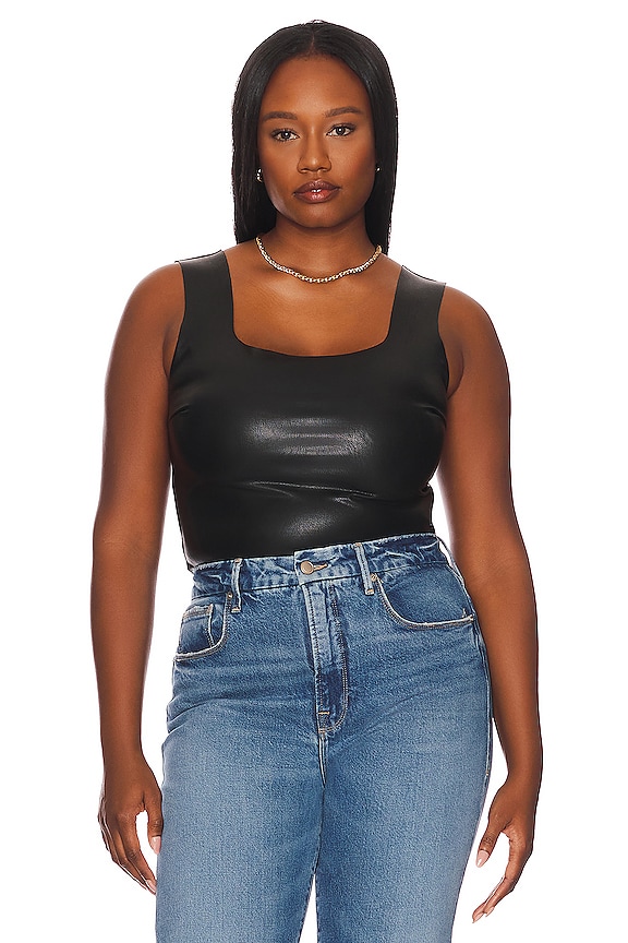 view 2 of 10 Square Neck Bodysuit in Black