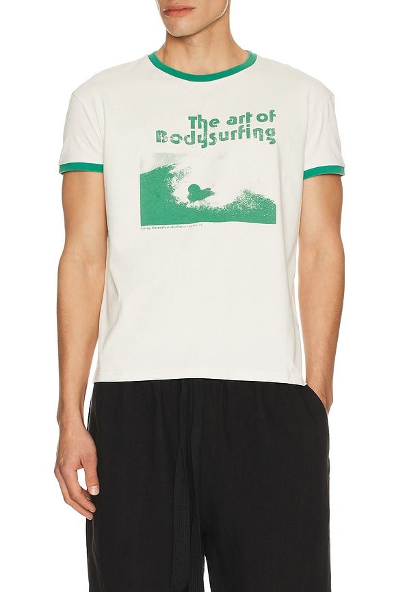 view 1 of 4 Bodysurf Tee in White